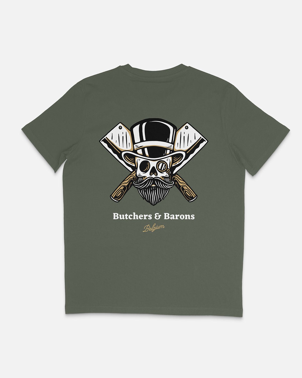 Butchers & Barons – Loyalty T-Shirt - Khaki - Butchers & Barons