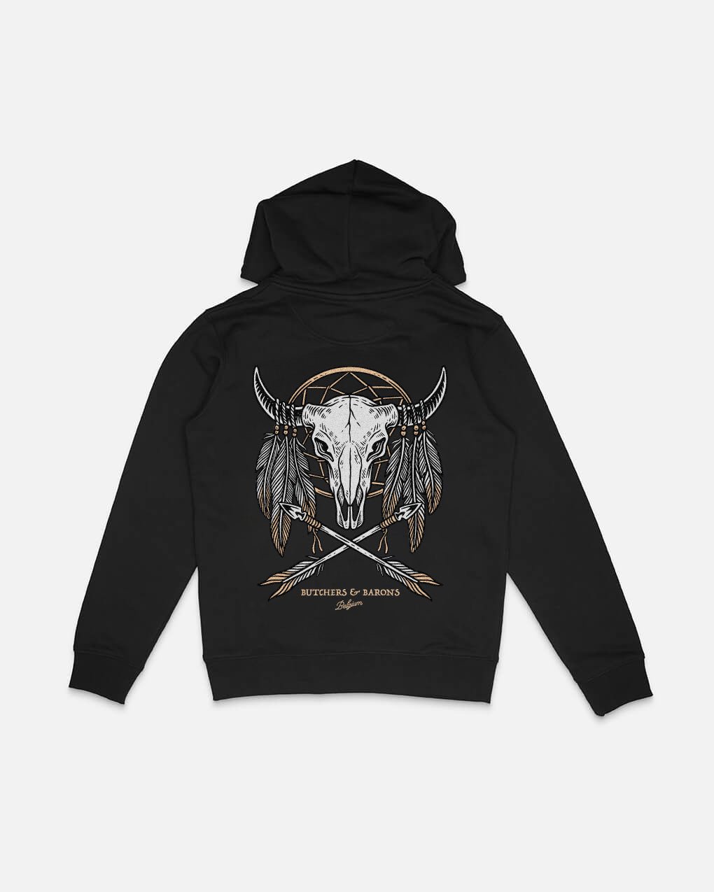 Echo of the Wild – Hoodie – Black - Butchers & Barons