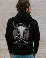 Echo of the Wild – Hoodie – Black - Butchers & Barons