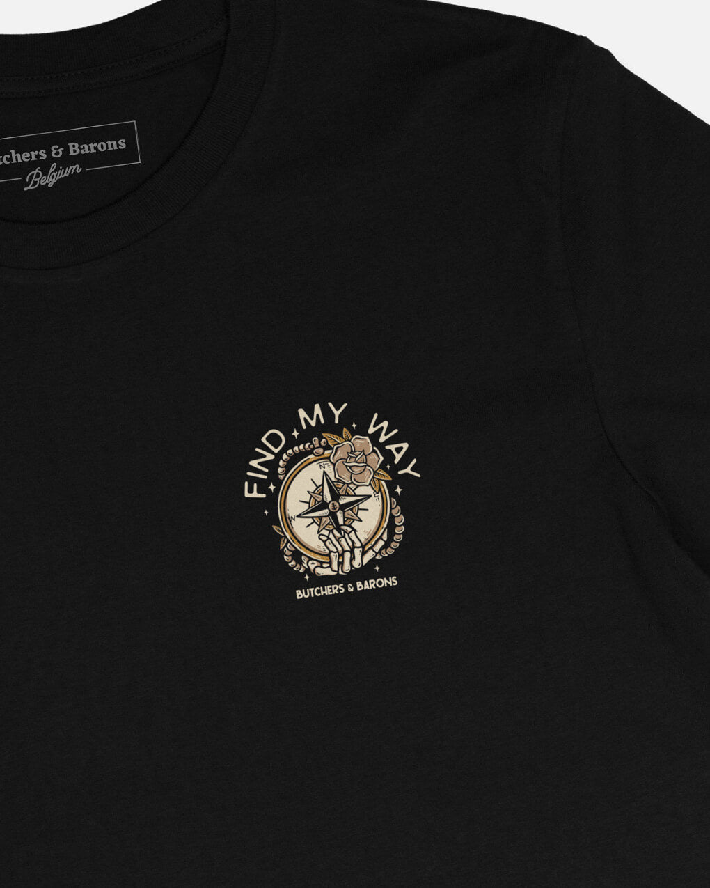 Find my way - T-shirt - Butchers & Barons