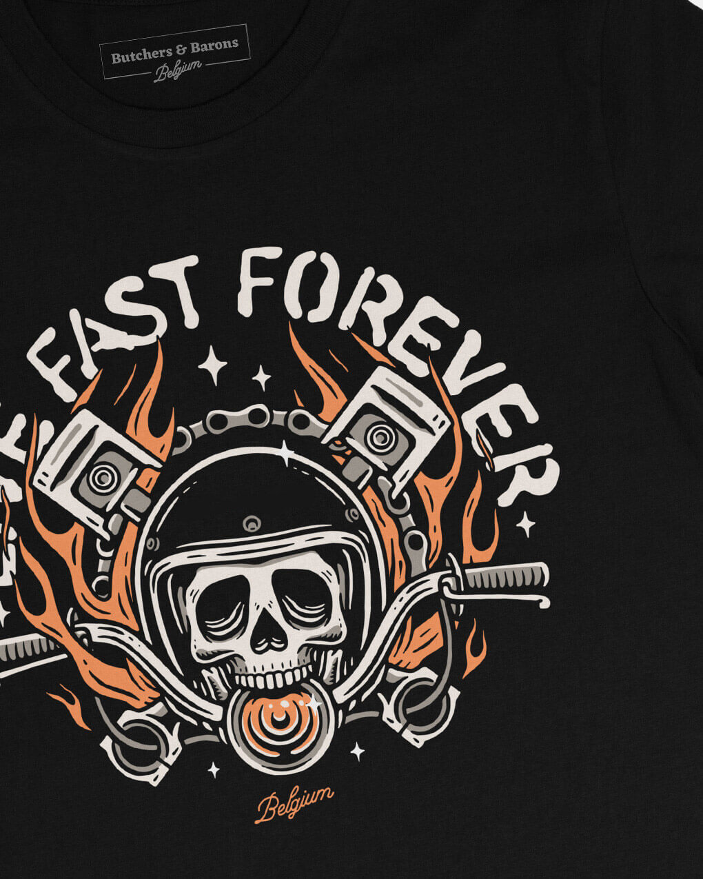 Live Fast t-shirt by Butchers & Barons