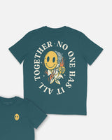 No one has it all together – T-shirt – Petrol - Butchers & Barons