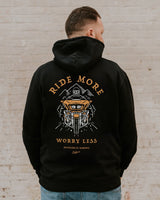 Ride More, Worry Less 1 – Hoodie - Butchers & Barons