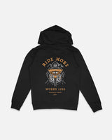 Ride More, Worry Less 1 – Hoodie - Butchers & Barons