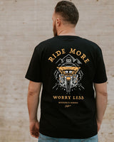 Ride More, Worry Less 1 - T-shirt - Butchers & Barons