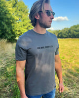 Ride more, Worry Less - Classic Embroidered T-shirt - Butchers & Barons