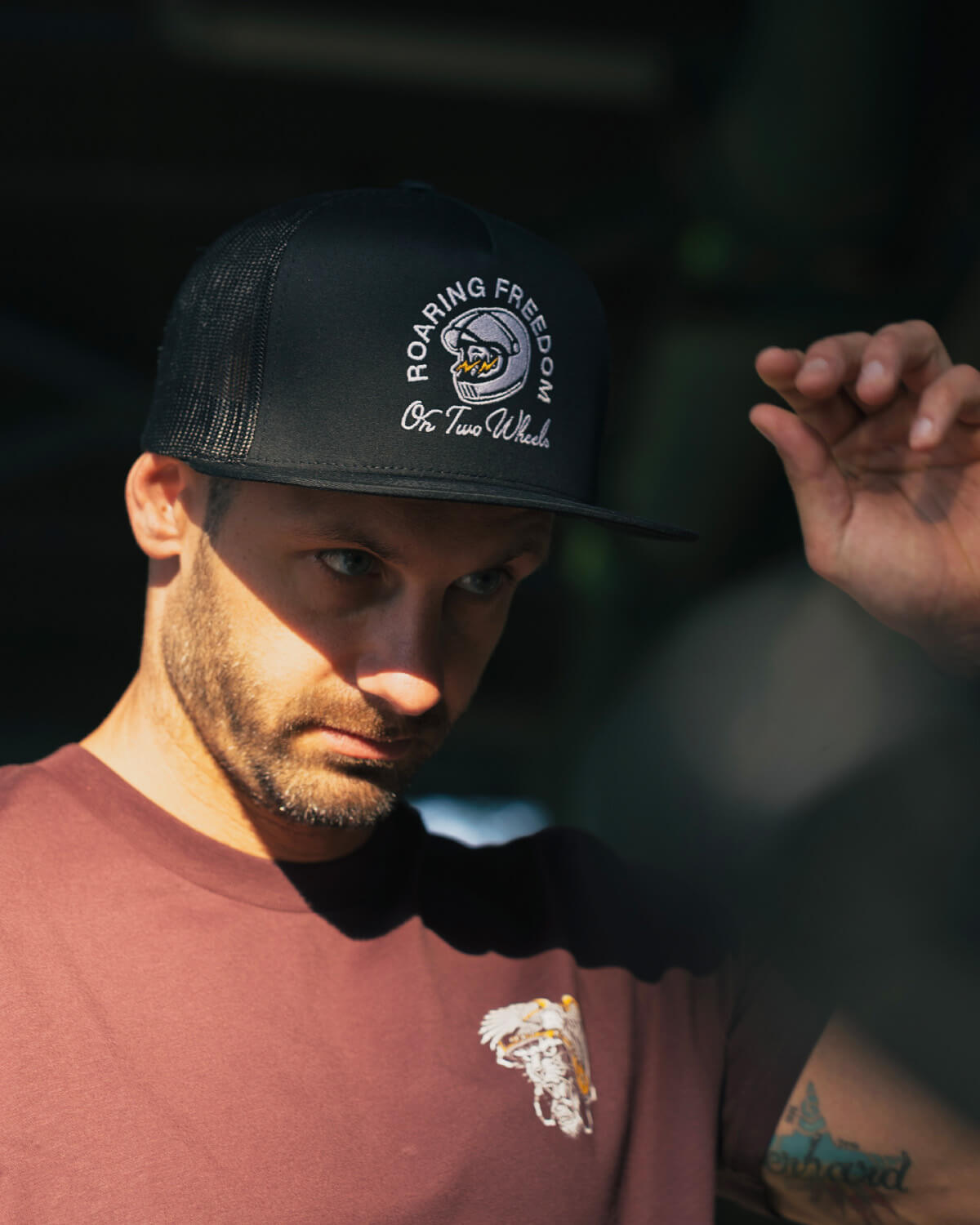 Roaring Freedom Cap - Black - Butchers & Barons