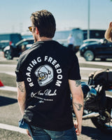 Roaring Freedom - T-shirt - Black - Butchers & Barons