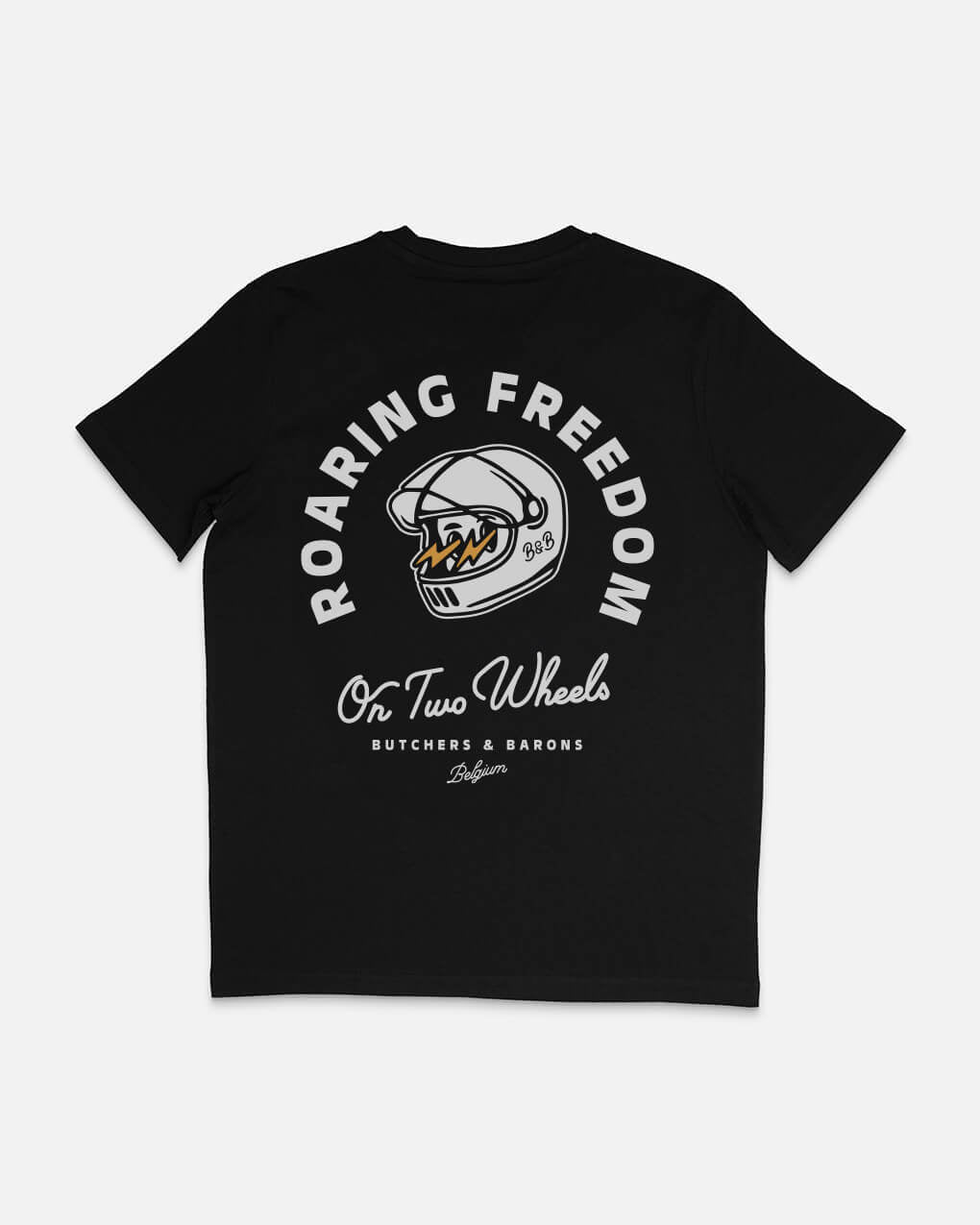 Roaring Freedom - T-shirt - Black - Butchers & Barons