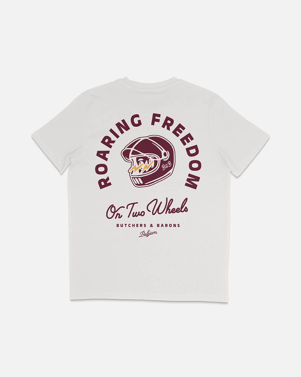 Roaring Freedom - T-shirt - Off - white - Butchers & Barons
