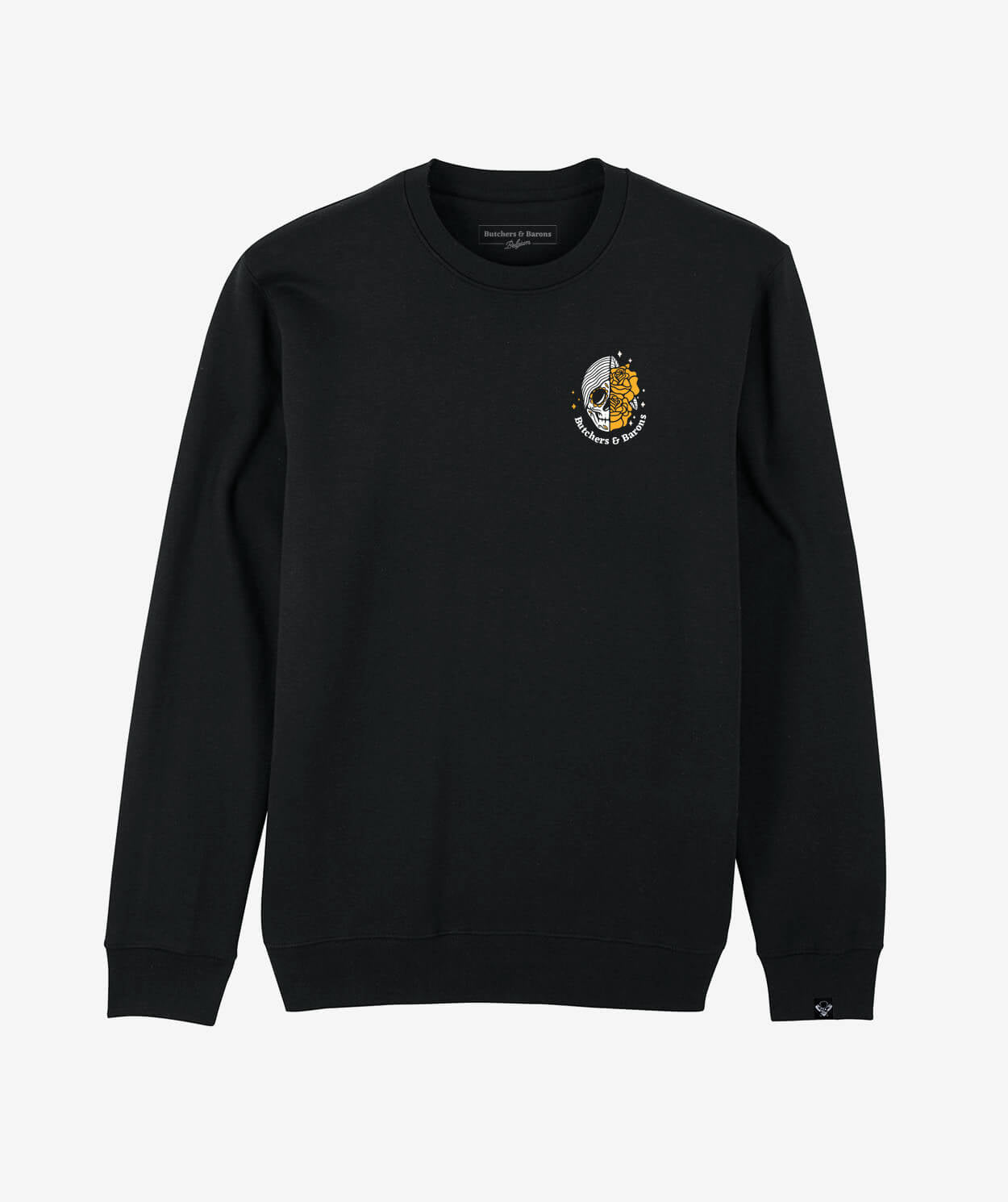 Skull & Flowers - Sweater - Butchers & Barons