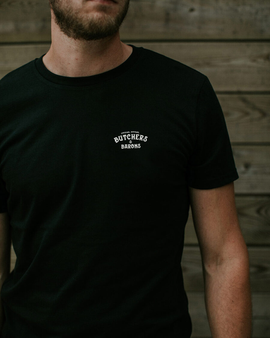 Classic black t-shirt - Butchers & Barons