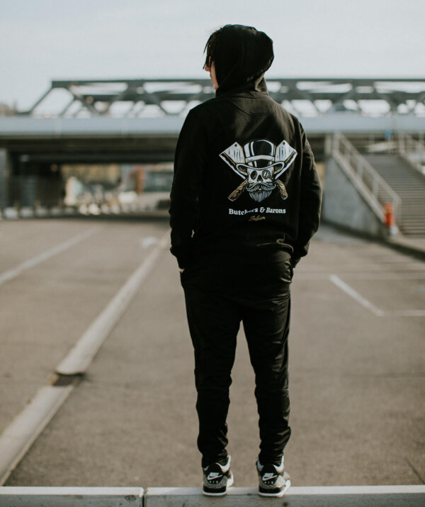 Loyalty - Butchers & Barons hoodie - Black