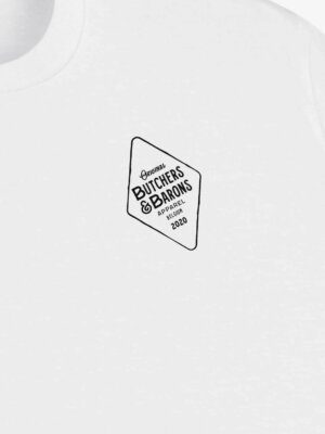 Original white t-shirt by Butchers & Barons