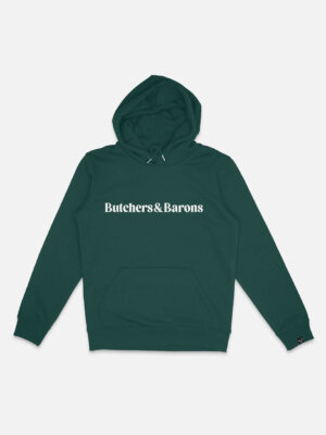 Butchers & Barons - Hoodie - dark green