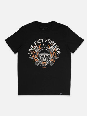 Live Fast T-shirt - Black