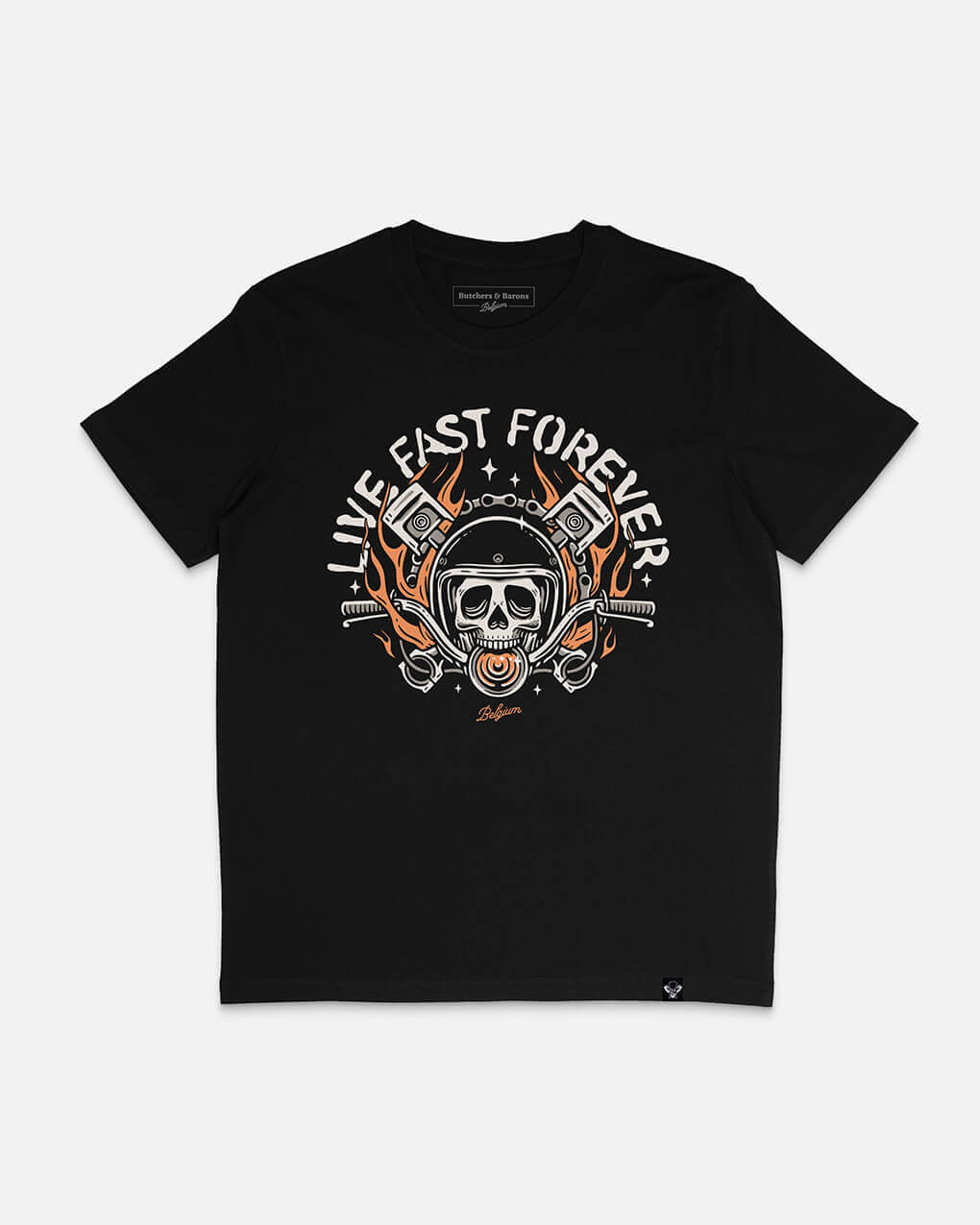 Live Fast t-shirt by Butchers & Barons