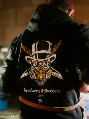 "Knife Maker" limited edition hoodie by Butchers & Barons