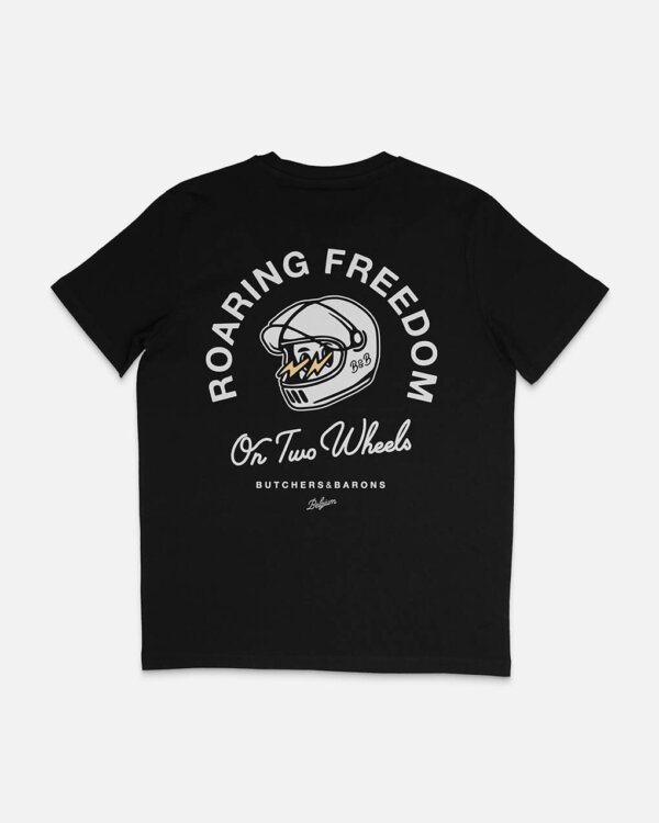 Roaring Freedom - T-shirt - Black