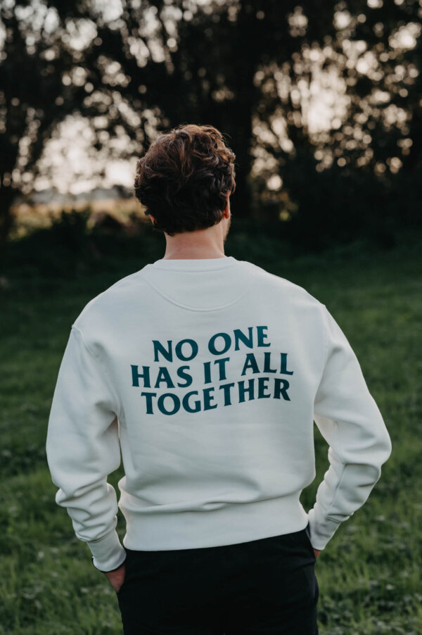 No one has it all together - White - Sweater