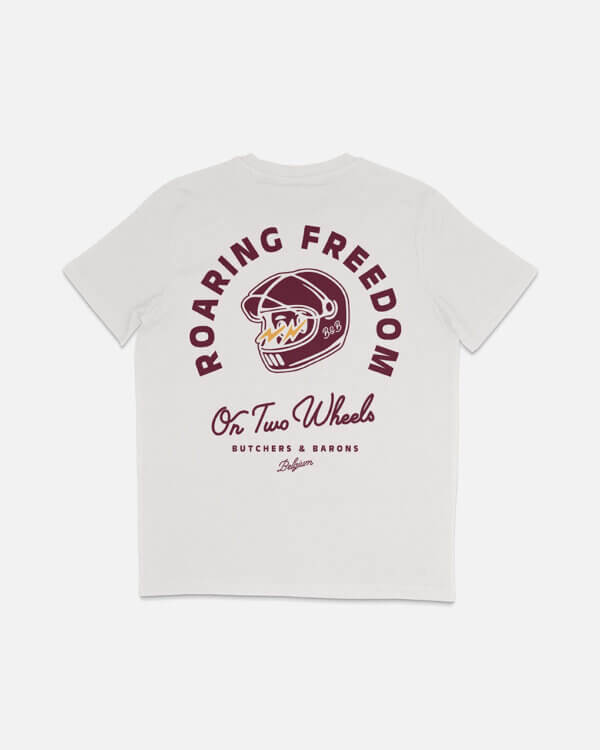 Roaring Freedom - T-shirt - Off-white